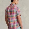 Camisas popover de madrás de corte clásico Ralph Lauren en color rosa para hombre Camisas popover de madrás de corte clásico Ralph Lauren en color rosa para hombre