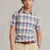 Camisas popover de madrás de corte clásico Ralph Lauren multicolor para hombre Camisas popover de madrás de corte clásico Ralph Lauren multicolor para hombre