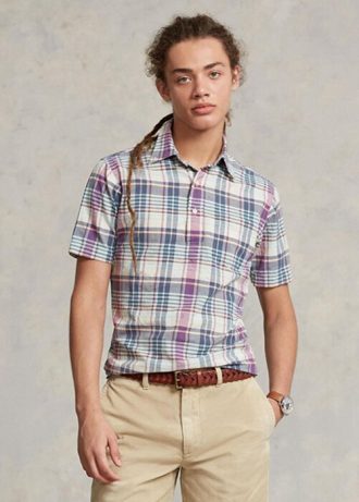 Camisas popover de madrás de corte clásico Ralph Lauren multicolor para hombre Camisas popover de madrás de corte clásico Ralph Lauren multicolor para hombre