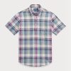 Camisas popover de madrás de corte clásico Ralph Lauren multicolor para hombre Camisas popover de madrás de corte clásico Ralph Lauren multicolor para hombre