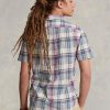 Camisas popover de madrás de corte clásico Ralph Lauren multicolor para hombre Camisas popover de madrás de corte clásico Ralph Lauren multicolor para hombre