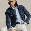Camisas vaqueras Oxford de corte clásico Ralph Lauren azules para hombre Camisas vaqueras Oxford de corte clásico Ralph Lauren azules para hombre