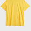 Camisetas amarillas de cuello redondo con el logotipo de Ralph Lauren para hombre Camisetas amarillas de cuello redondo con el logotipo de Ralph Lauren para hombre