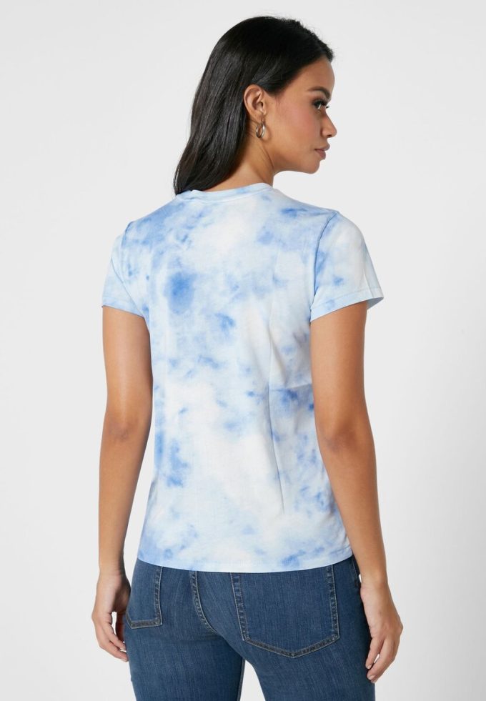Camisetas azules con logotipo estampado de Ralph Lauren para mujer