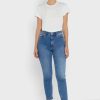 Camisetas blancas con cuello redondo y gráficos de Ralph Lauren para mujer