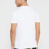 Camisetas blancas de cuello redondo con el logotipo de Ralph Lauren para hombre