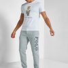 Camisetas blancas de cuello redondo con gráficos de Ralph Lauren para hombre Camisetas blancas de cuello redondo con gráficos de Ralph Lauren para hombre