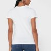 Camisetas blancas de cuello redondo con gráficos de Ralph Lauren para mujer