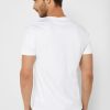Camisetas blancas de cuello redondo Ralph Lauren Essential para hombre