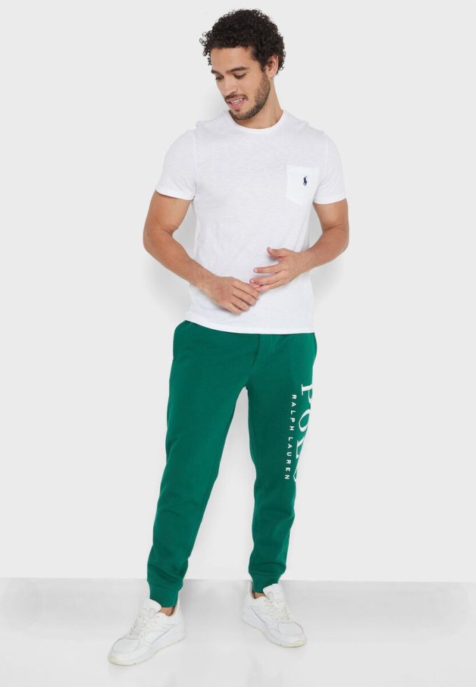 Camisetas blancas de cuello redondo Ralph Lauren Essential para hombre Camisetas blancas de cuello redondo Ralph Lauren Essential para hombre