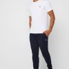 Camisetas de algodón Ralph Lauren blancas de corte entallado para hombre Camisetas de algodón Ralph Lauren blancas de corte entallado para hombre