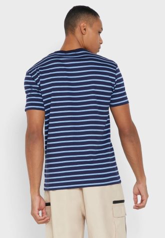 Camisetas de cuello redondo a rayas de Ralph Lauren para hombre en azul Camisetas de cuello redondo a rayas de Ralph Lauren para hombre en azul