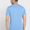Camisetas de cuello redondo con el logotipo de Ralph Lauren para hombre en azul Camisetas de cuello redondo con el logotipo de Ralph Lauren para hombre en azul