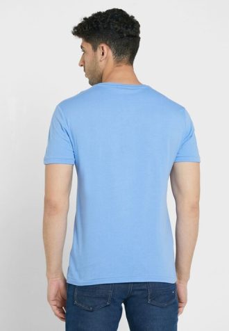 Camisetas de cuello redondo con el logotipo de Ralph Lauren para hombre en azul Camisetas de cuello redondo con el logotipo de Ralph Lauren para hombre en azul