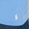Camisetas de cuello redondo con el logotipo de Ralph Lauren para hombre en azul Camisetas de cuello redondo con el logotipo de Ralph Lauren para hombre en azul