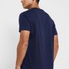 Camisetas de cuello redondo con el logotipo de Ralph Lauren para hombre en azul marino
