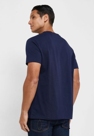 Camisetas de cuello redondo con el logotipo de Ralph Lauren para hombre en azul marino Camisetas de cuello redondo con el logotipo de Ralph Lauren para hombre en azul marino
