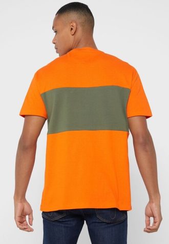 Camisetas de cuello redondo con el logotipo de Ralph Lauren para hombre en color naranja Camisetas de cuello redondo con el logotipo de Ralph Lauren para hombre en color naranja