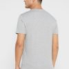 Camisetas de cuello redondo con el logotipo de Ralph Lauren para hombre en gris