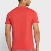Camisetas de cuello redondo con eslogan de Ralph Lauren para hombre en rojo