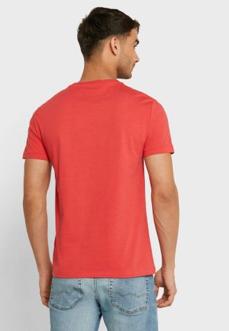 Camisetas de cuello redondo con eslogan de Ralph Lauren para hombre en rojo Camisetas de cuello redondo con eslogan de Ralph Lauren para hombre en rojo