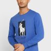 Camisetas de cuello redondo con gráfico de Ralph Lauren para hombre en azul Camisetas de cuello redondo con gráfico de Ralph Lauren para hombre en azul