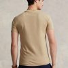 Camisetas de cuello redondo entalladas y personalizadas de Ralph Lauren para hombre en color caqui Camisetas de cuello redondo entalladas y personalizadas de Ralph Lauren para hombre en color caqui