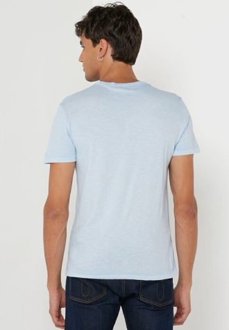 Camisetas de cuello redondo estampadas de Ralph Lauren para hombre en azul