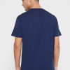 Camisetas de cuello redondo estampadas Ralph Lauren para hombre en azul marino