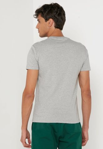 Camisetas de cuello redondo estampadas Ralph Lauren para hombre en gris