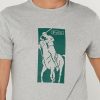Camisetas de cuello redondo estampadas Ralph Lauren para hombre en gris