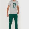 Camisetas de cuello redondo estampadas Ralph Lauren para hombre en gris