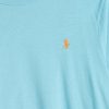 Camisetas de cuello redondo Ralph Lauren azules para mujer Camisetas de cuello redondo Ralph Lauren azules para mujer
