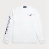 Camisetas deportivas Ralph Lauren Classic Fit Polo blancas para hombre Camisetas deportivas Ralph Lauren Classic Fit Polo blancas para hombre