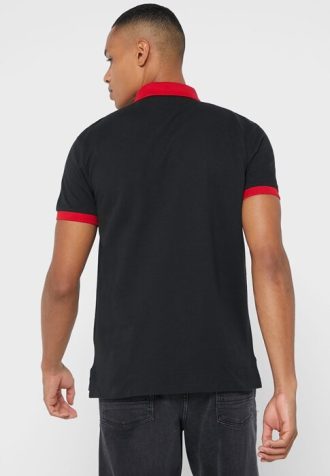 Camisetas esenciales Ralph Lauren negras para hombre