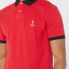 Camisetas esenciales Ralph Lauren rojas para hombre