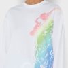 Camisetas gráficas blancas de Ralph Lauren para mujer Camisetas gráficas blancas de Ralph Lauren para mujer