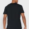 Camisetas negras de cuello redondo con el logotipo de Ralph Lauren para hombre