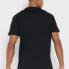 Camisetas negras de cuello redondo con el logotipo de Ralph Lauren para hombre