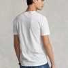 Camisetas polo Ralph Lauren blancas de corte entallado para hombre Camisetas polo Ralph Lauren blancas de corte entallado para hombre