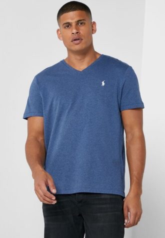 camisetas ralph lauren azules con cuello en v y logo en el pecho para hombre 1 330x476 - Camisetas Ralph Lauren azules con cuello en V y logo en el pecho para hombre