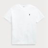 Camisetas Ralph Lauren blancas de jersey grueso de corte clásico para hombre