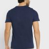 Camisetas Ralph Lauren con logo en el pecho para hombre en azul marino Camisetas Ralph Lauren con logo en el pecho para hombre en azul marino