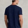 Camisetas Ralph Lauren de corte clásico Big Pony para hombre en azul marino Camisetas Ralph Lauren de corte clásico Big Pony para hombre en azul marino