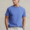 Camisetas Ralph Lauren de jersey grueso de corte clásico en azul para hombre