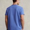 Camisetas Ralph Lauren de jersey grueso de corte clásico en azul para hombre