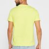 Camisetas Ralph Lauren Essential de cuello redondo amarillas para hombre