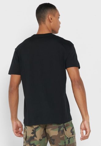 Camisetas Ralph Lauren Essential de cuello redondo negras para hombre Camisetas Ralph Lauren Essential de cuello redondo negras para hombre