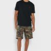 Camisetas Ralph Lauren Essential de cuello redondo negras para hombre