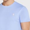 Camisetas Ralph Lauren Essential de cuello redondo para hombre en azul Camisetas Ralph Lauren Essential de cuello redondo para hombre en azul